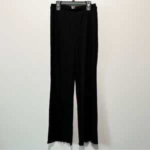 ABOUND- Black Stretchy Wide-Leg Pants Size M